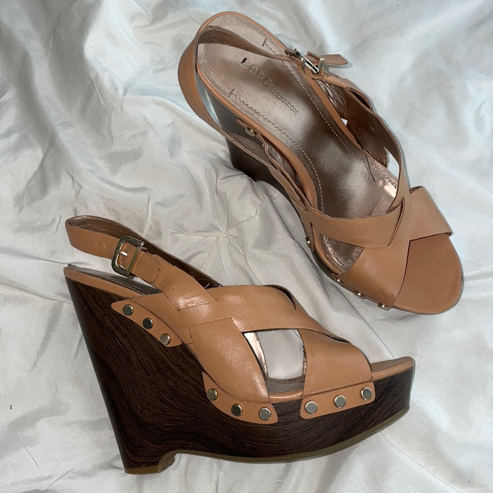 BCBG wedges